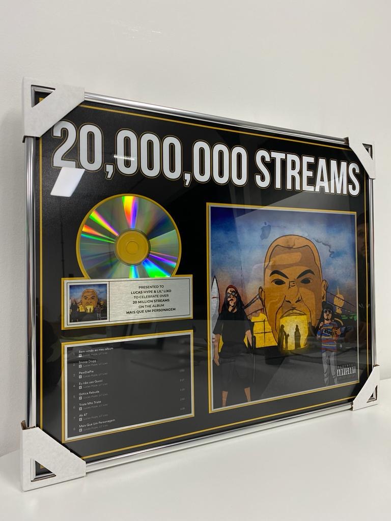 20 million streams plaque